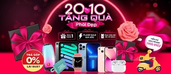 TẶNG QUÀ PHÁI ĐẸP 20/10