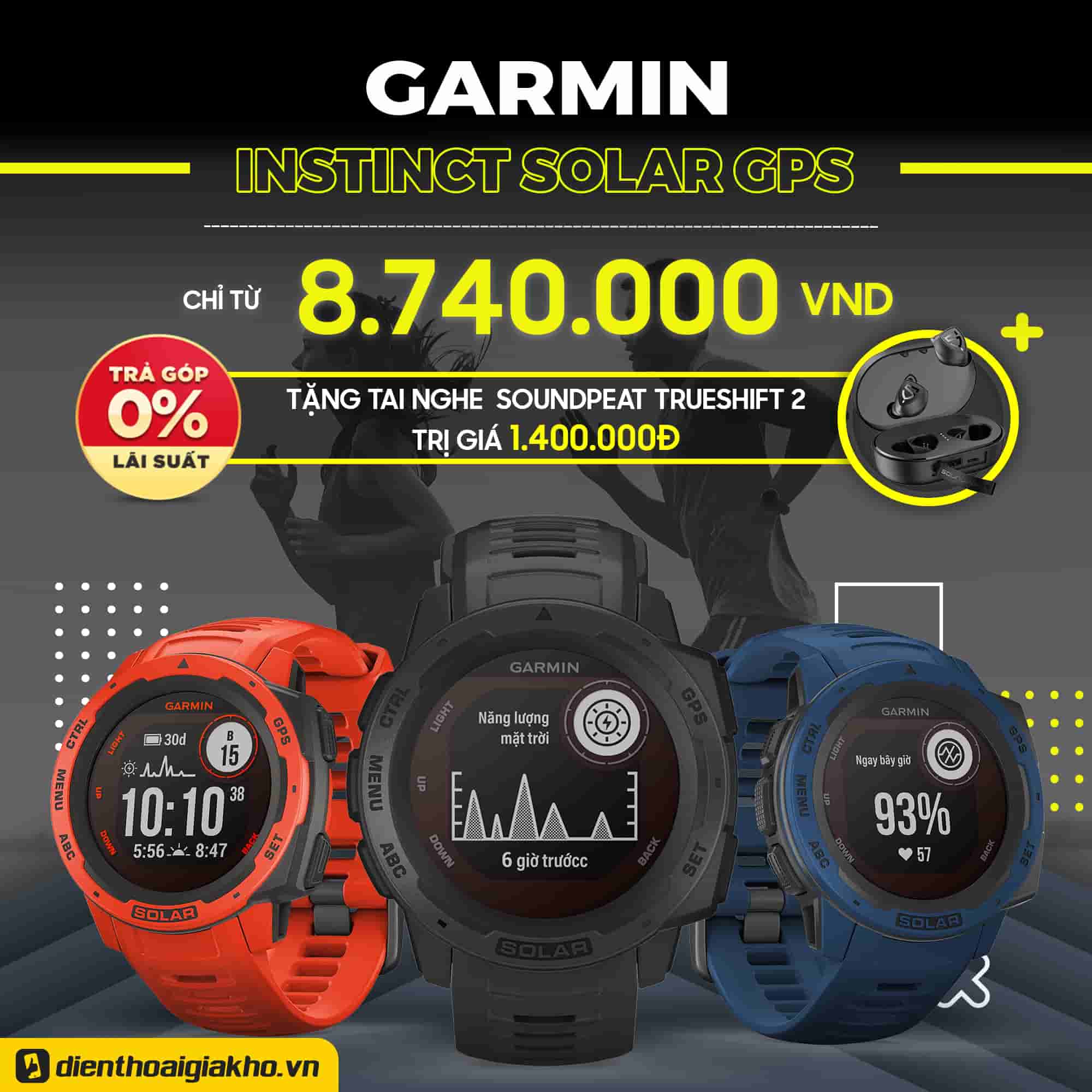 garmin instinct solar connect iq