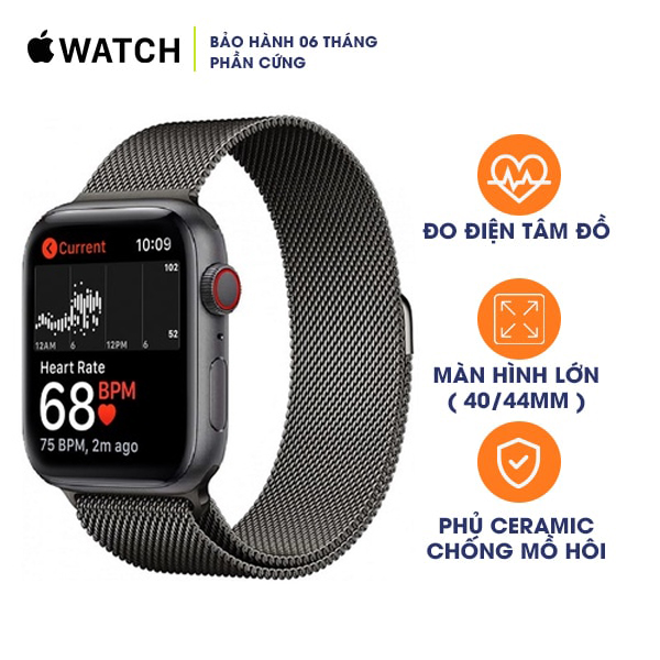 Apple Watch Series 4 40mm LTE Aluminum Cũ