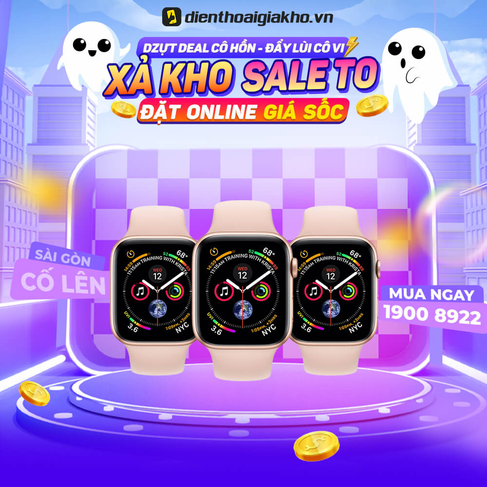 Apple Watch Series 4 40mm LTE Aluminum Cũ