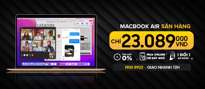 Macbook Air Sẵn Hàng Giá Tốt