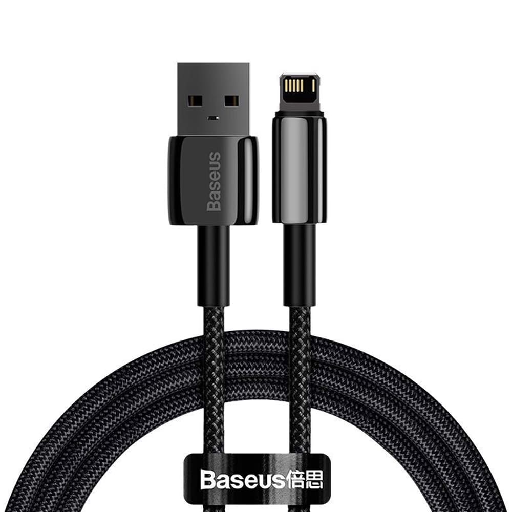Cáp Baseus Tungsten Gold Fast Charging USB-Lightning 2.4A (1m)