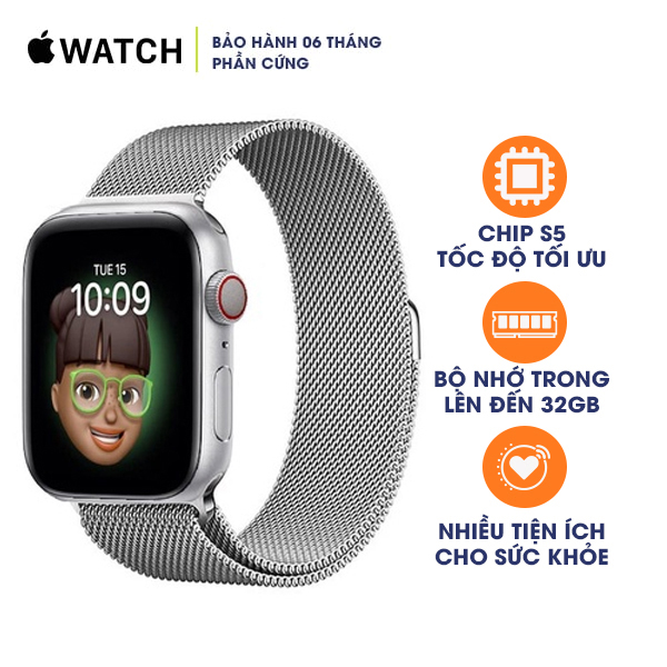 Apple Watch SE 44mm LTE Aluminum Mới Trần - Chưa Kích Hoạt