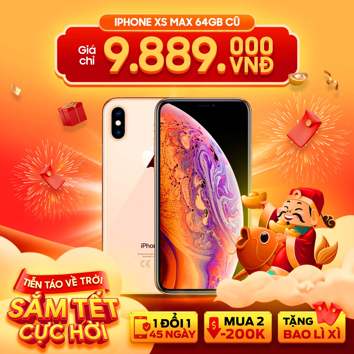 iPhone Xs Max 64GB Cũ