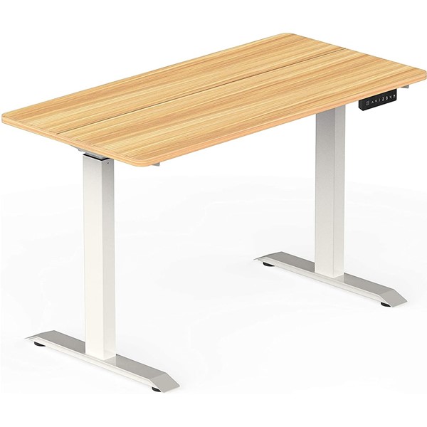 Bàn Làm Việc Điều Chỉnh Độ Cao ERGONOMIC 1 Động Cơ Trắng GKW1 - 1m4