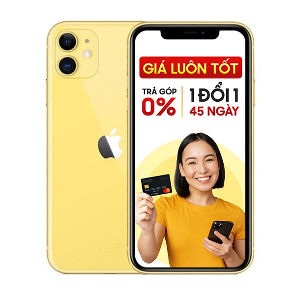 iPhone 11 64GB Cũ 99% | Giá rẻ, 168H Dùng Thử, trả góp 0%