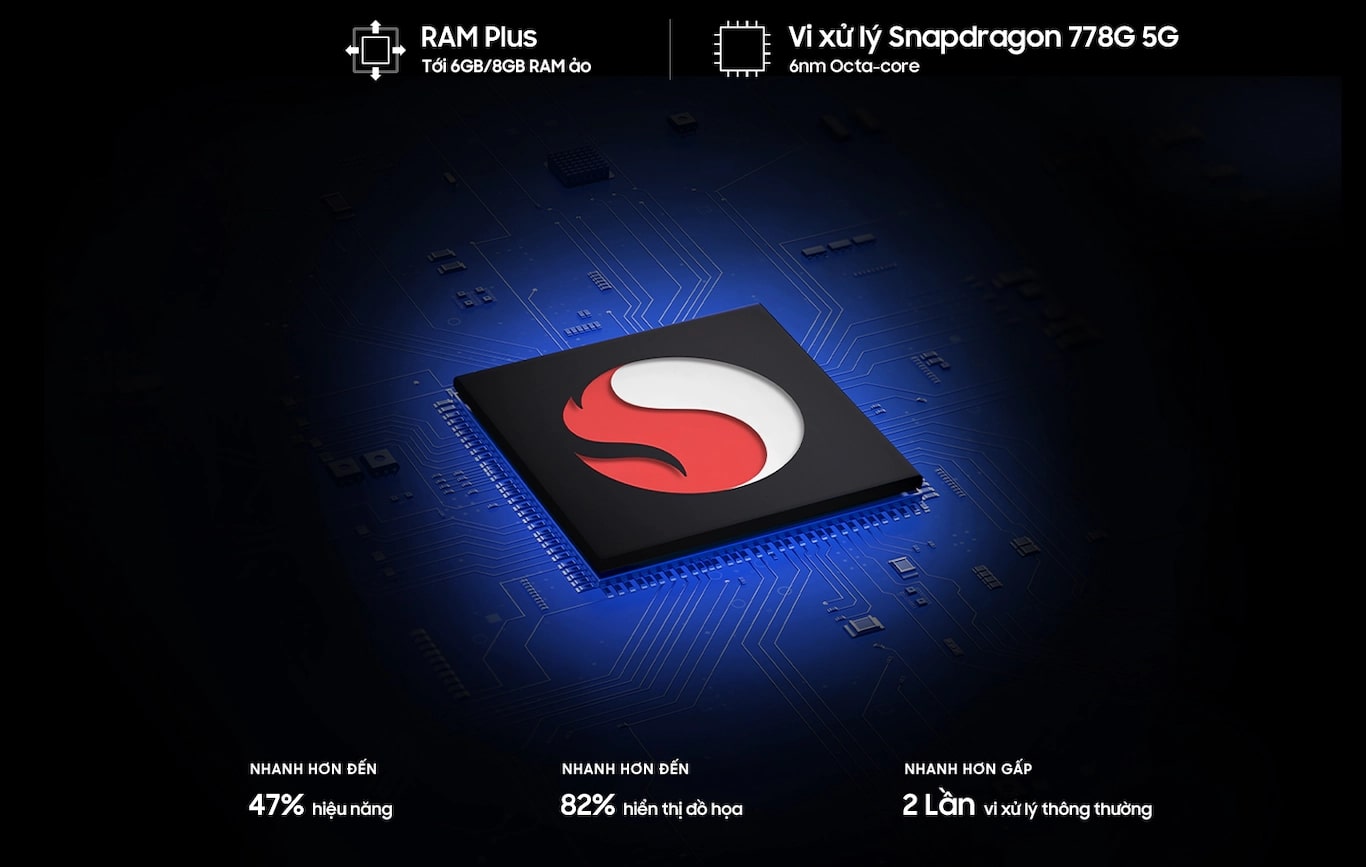 hiệu năng tuyệt vời vs chip Snapdragon 778G