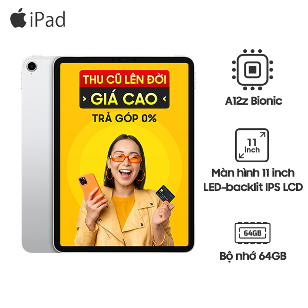 iPad Pro 11 inch 2018 Wifi 64GB Chính Hãng - CPO