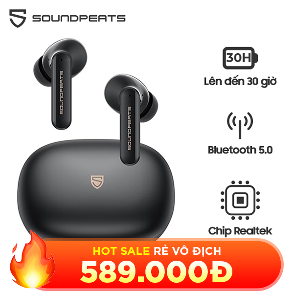 Tai nghe True Wireless Earbuds SoundPeats Mac 2 Chính Hãng