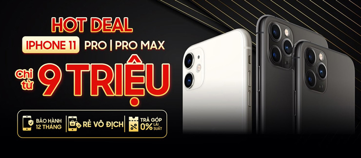 IPHONE 11 SERIES GIÁ SỐC CHỈ TỪ 9 TRIỆU