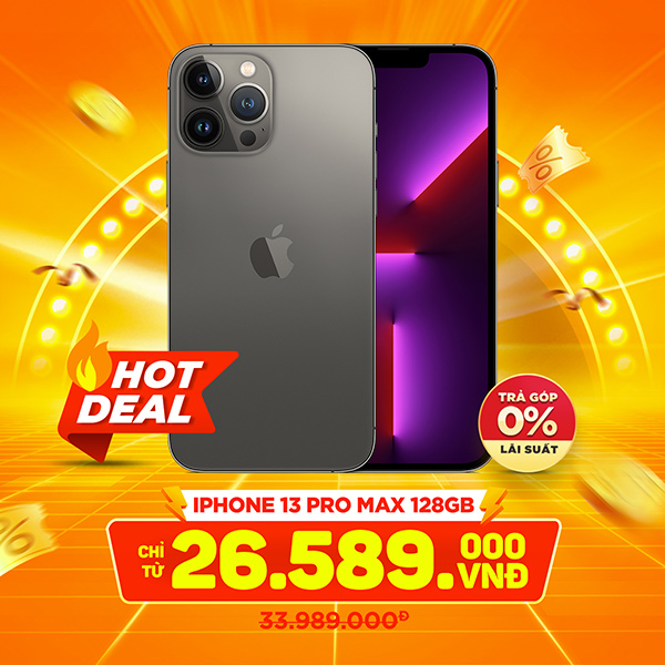 iPhone 13 Pro Max 128GB Chính Hãng