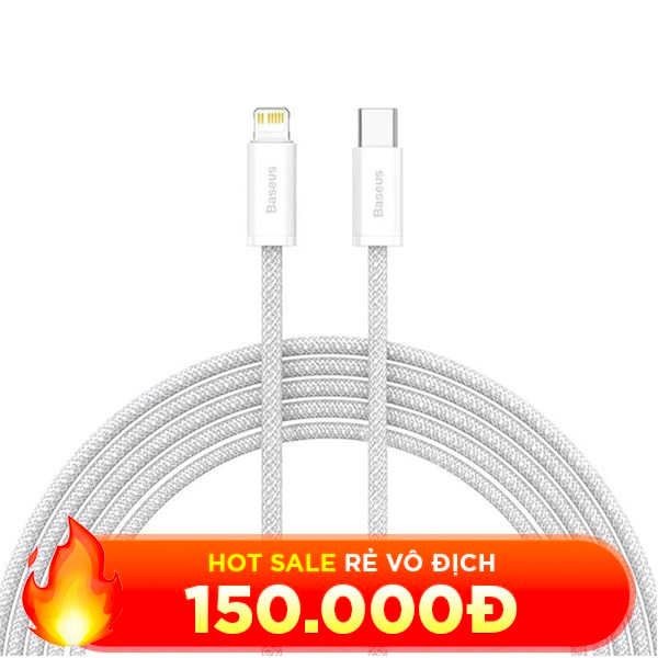 Dây Cáp Sạc Nhanh Baseus Dynamic Cổng Type-C cho iPhone 20W 1m