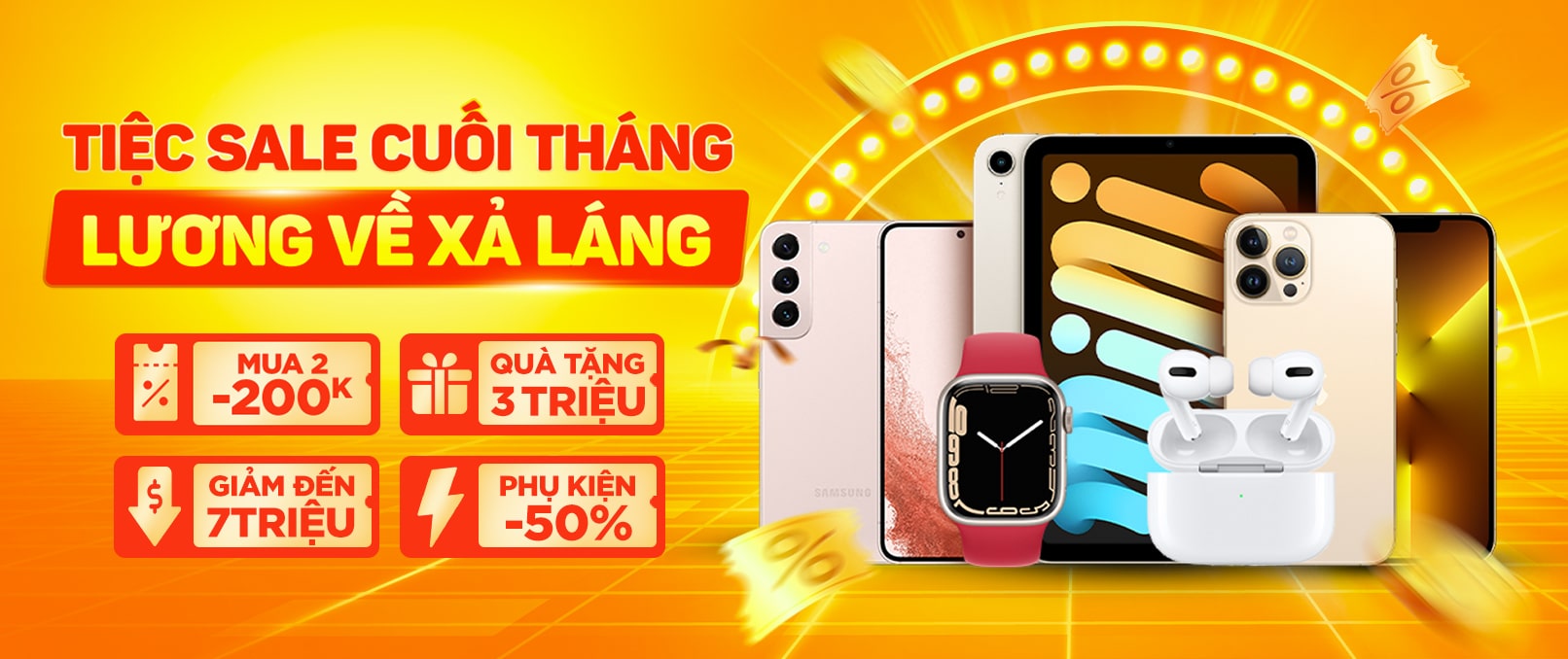 TIỆC SALE CUỐI THÁNG LƯƠNG VỀ XẢ LÁNG