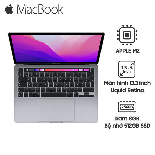 MacBook Pro M2 13 Inch (8GB/512GB) Cũ 99%