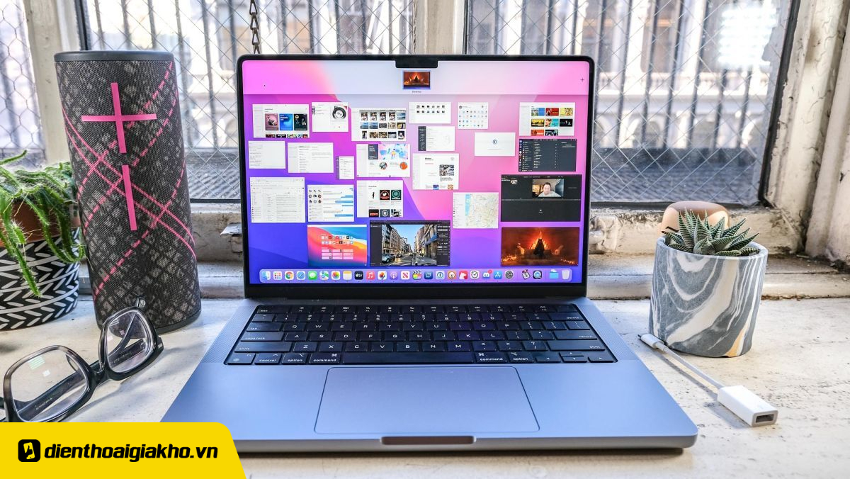 Macbook Pro 2022 tản nhiệt ấn tượng