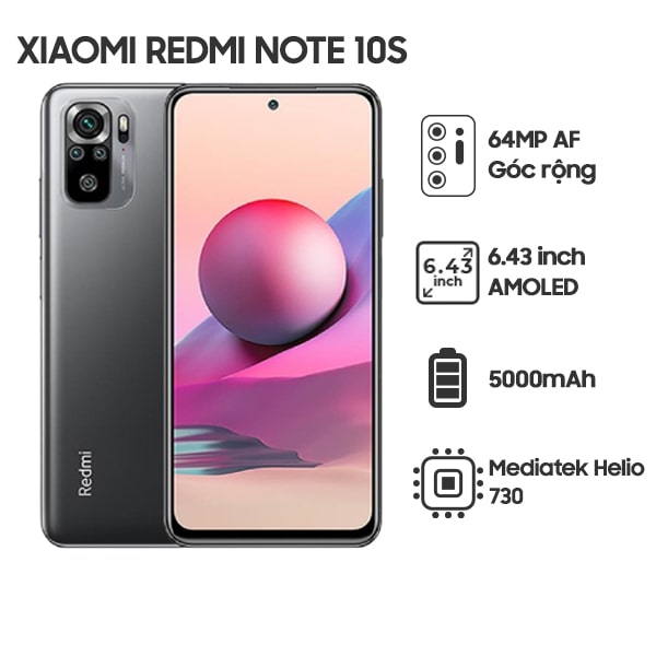 Xiaomi Redmi Note 10s 8G/128GB Chính Hãng Giá Cực Tốt | Giao Nhanh 2h ...