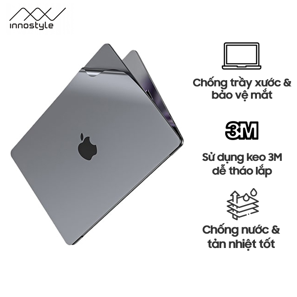 Bộ Dán Full Innostyle Macbook Air 13inch M2 | M3 | M4