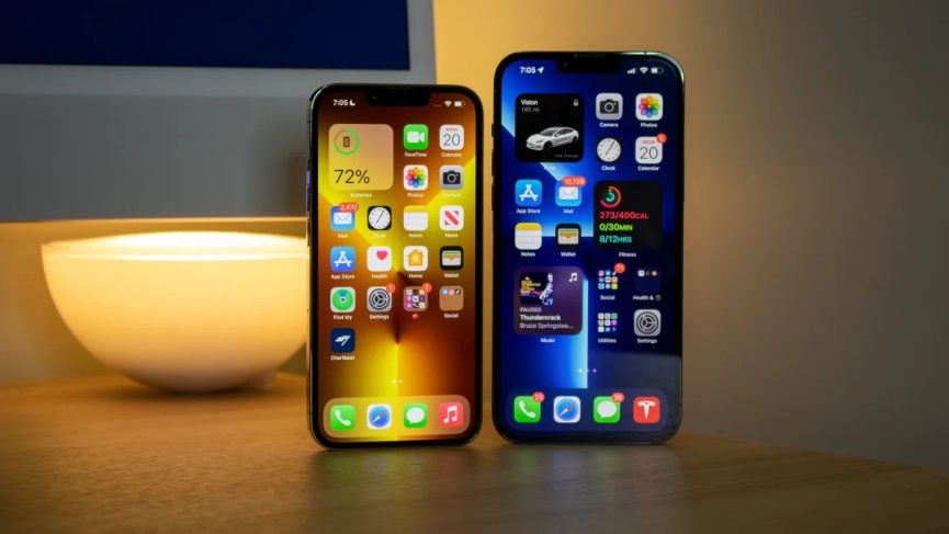 Màn hình iphone 13 Pro và Pro Max hiển thị sắc nét
