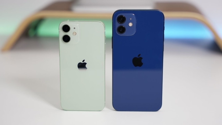 thiết kế iPhone 12, 12 mini
