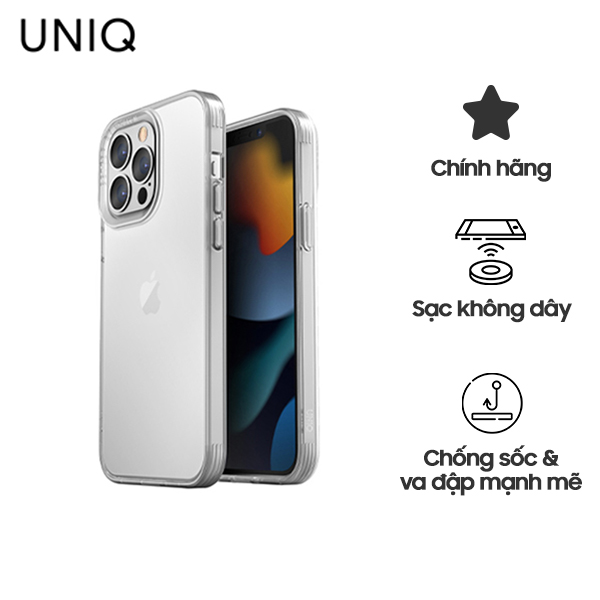Ốp UNIQ Hybrid Air Fender For iPhone 13 Pro