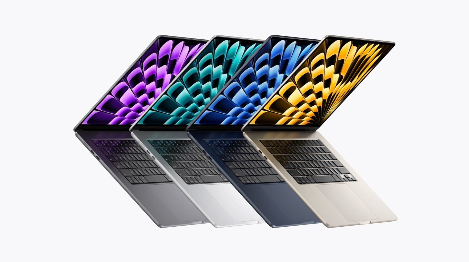 Màu sắc trên Macbook Air 2023