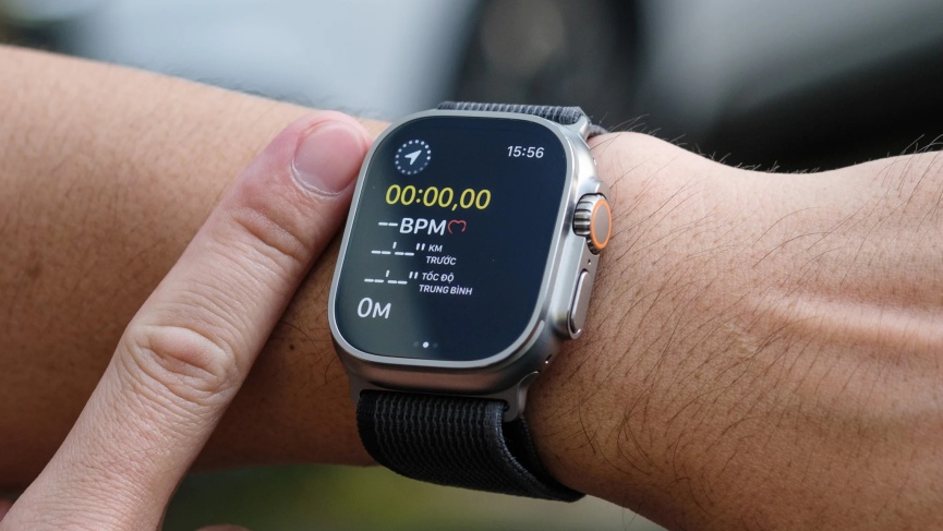 Apple Watch Ultra chăm sóc sức khỏe