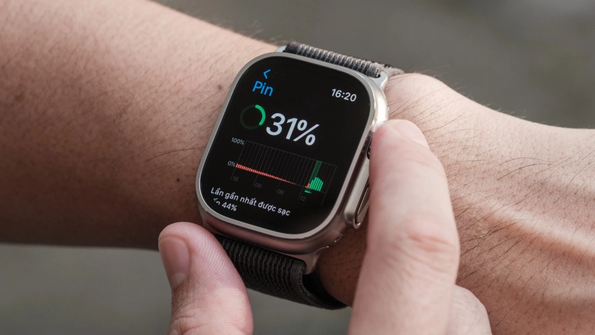 Apple Watch Ultra viên pin lớn