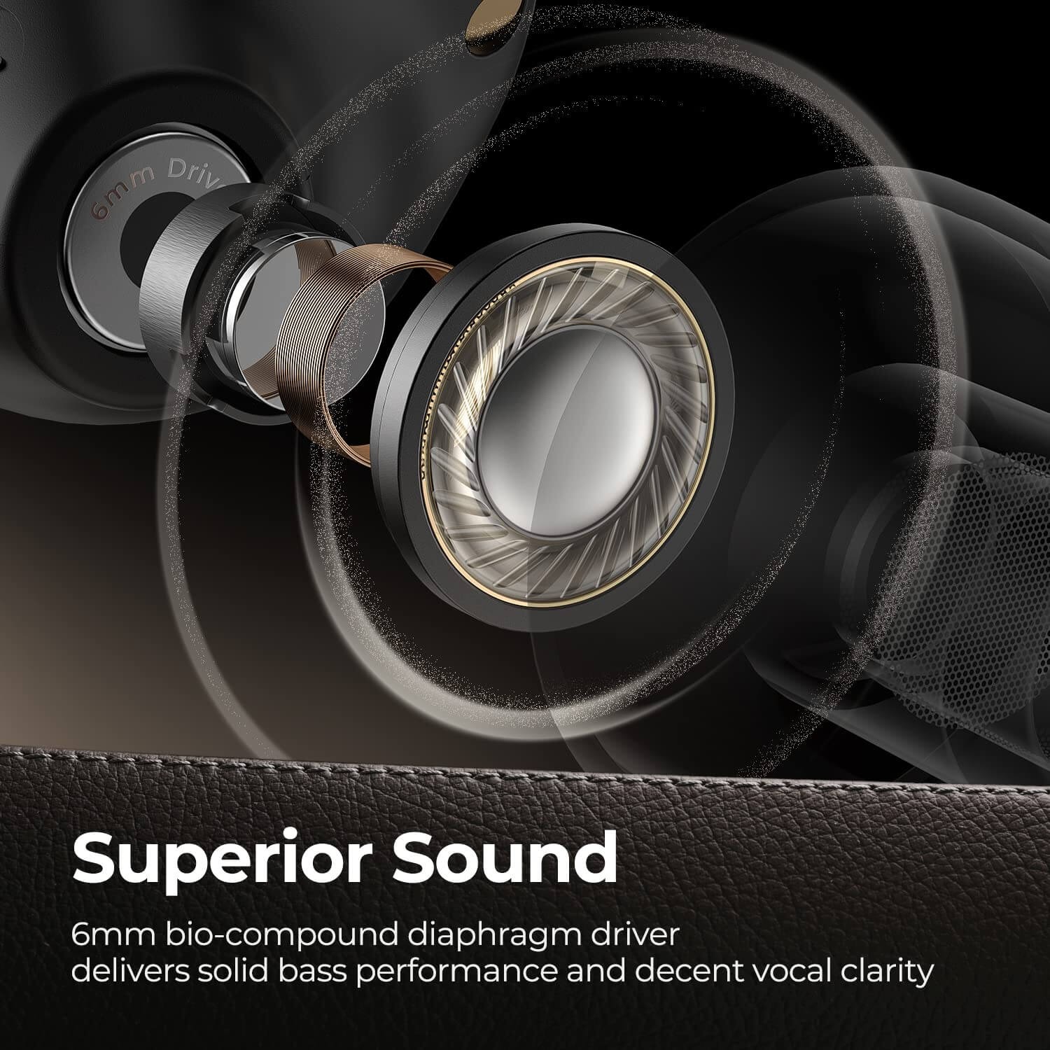Tai Nghe Bluetooth SoundPeats Free2 Classic có chất âm tuyệt vời