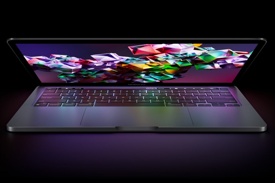 màn hình Macbook Air 2022 hình ảnh sắc nét