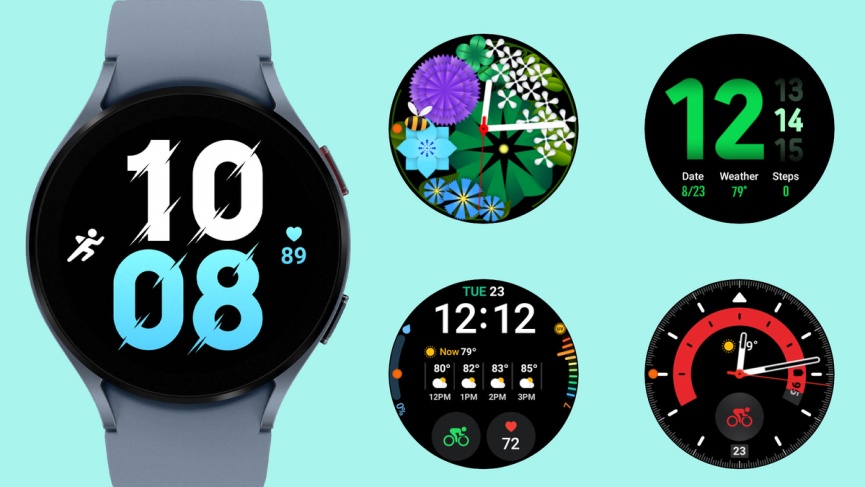 samsung watch 4 sử dụng nhiều mặt đồng hồ