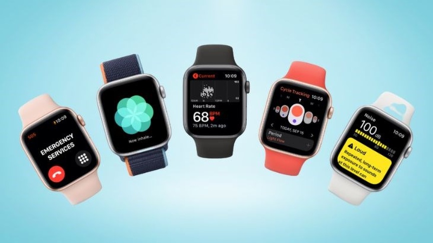 thiết kế màn hình Apple Watch SE