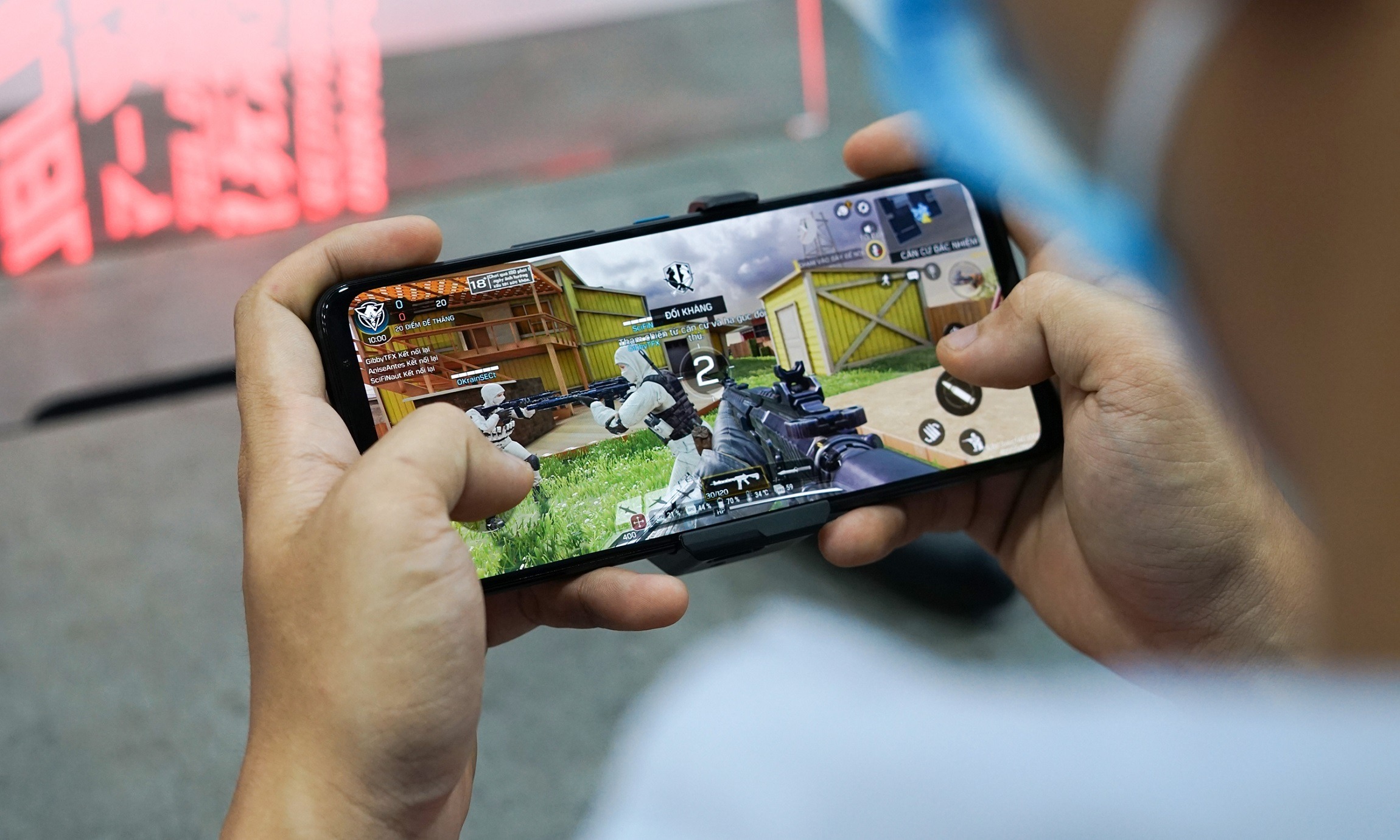 điện thoại chơi game