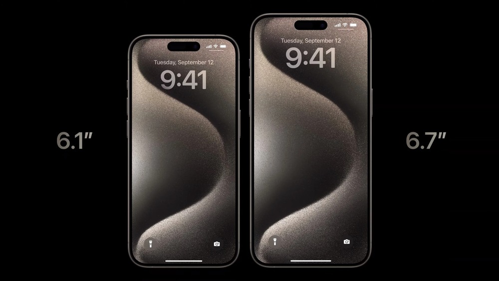 kích thước iphone 15 pro
