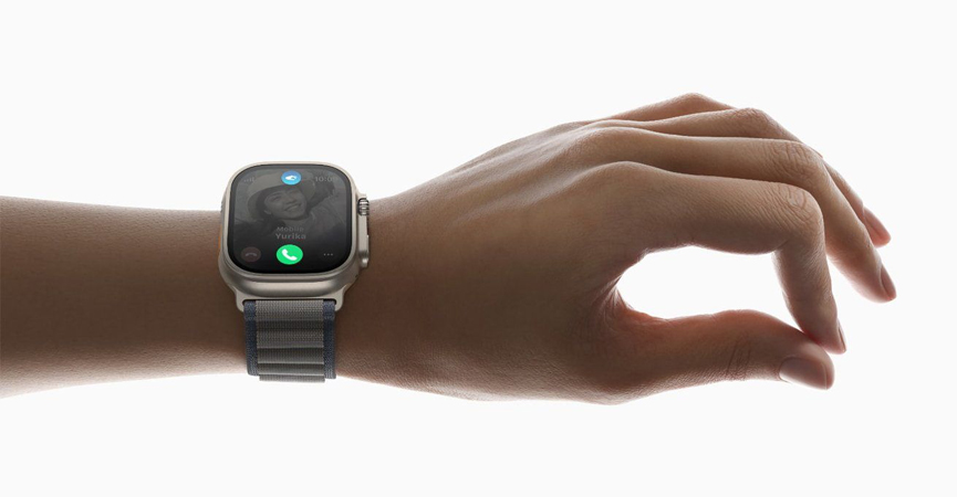 thao tác chạm apple watch ultra 2