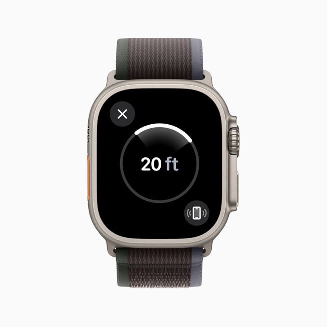 xác định vị trí tốt hơn trên Apple Watch Ultra 2