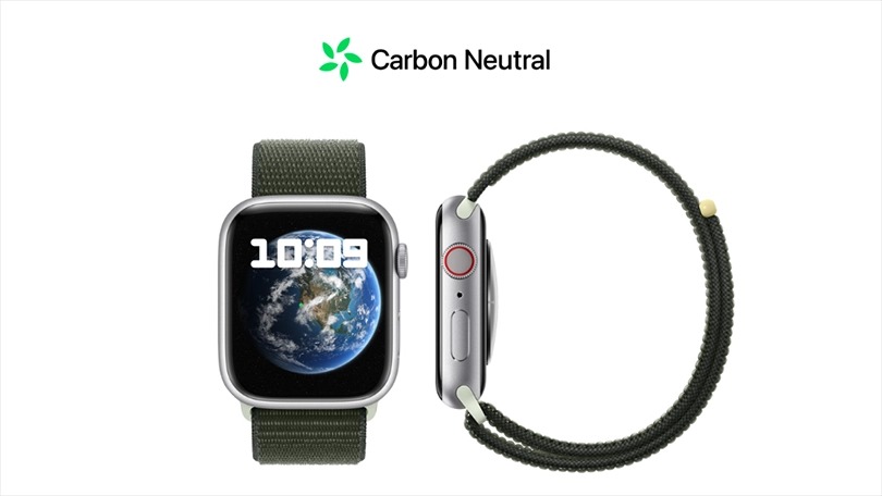 apple watch s9 dùng chất liệu thân thiện môi trường