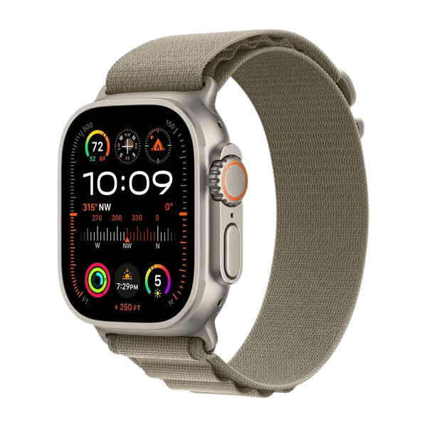 Apple Watch Ultra 2 49mm LTE Viền Titanium Dây Alpine Chính Hãng VN/A