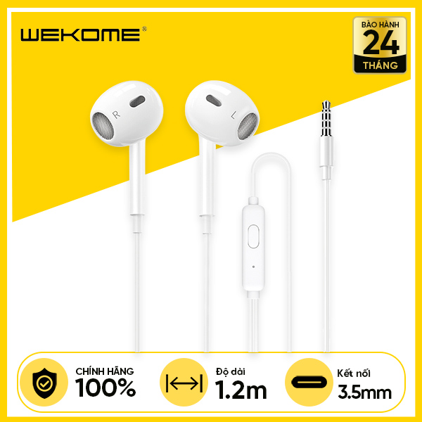 Tai Nghe Có Dây WEKOME Jack 3.5mm YA12