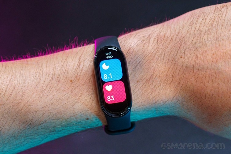 xiaomi mi band 8 theo dõi sức khỏe