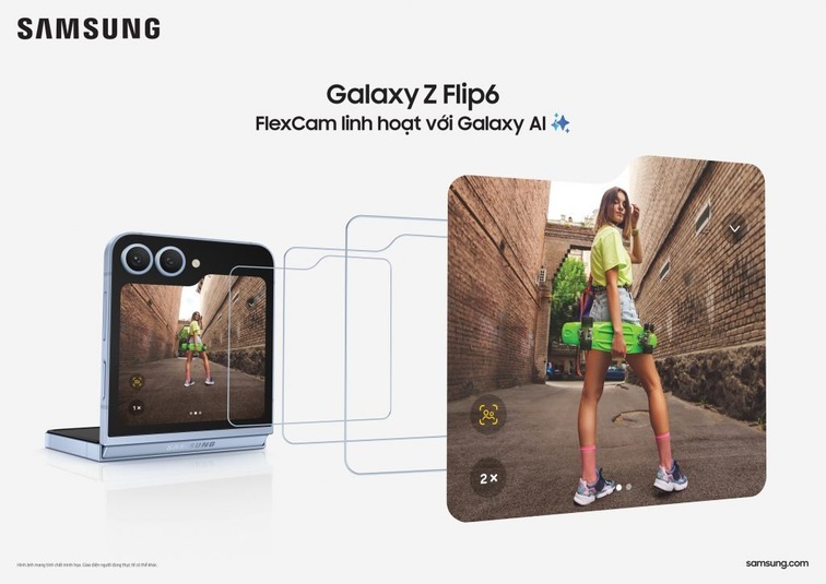 camera Galaxy Z Flip6