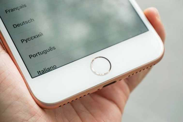 cảm biến vân tay trên iphone 8 plus