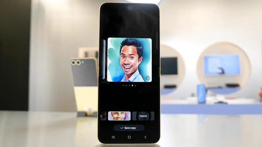 galaxy ai trên galaxy z flip6