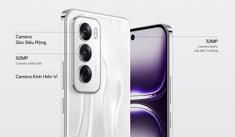 camera trên oppo reno12 5g