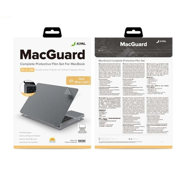 Bộ Dán Full Macbook Air 13 Inch M2 | M3 JCPAL Macguard All-In-One Set