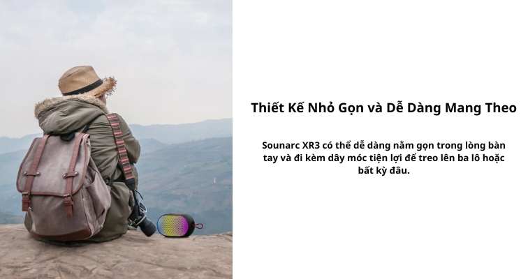 thiết kế Loa Bluetooth Sounarc XR3