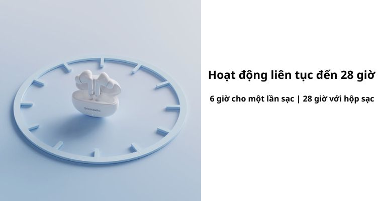 dung lượng pin Sounarc Q1