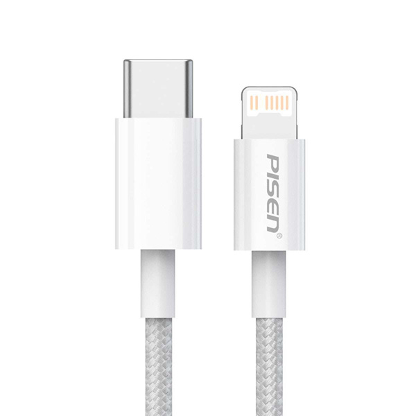 Cáp Sạc Nhanh PISEN 20W Quick ZY Type-C To Lightning 1m