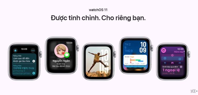 Hệ điều hành WatchOS 11