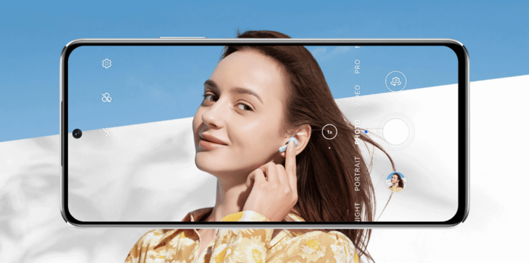 selfie Huawei FreeBuds 5i