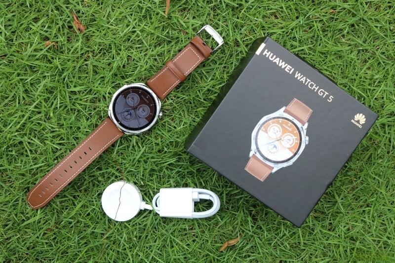 huawei watch gt5 dây da